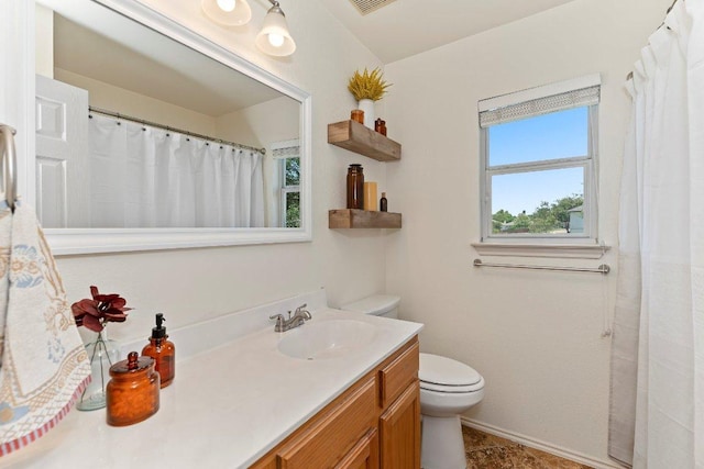 1401 Jackie Robinson Pl, Round Rock, TX 78665 - bathroom with toilet and vanity