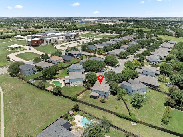 1401 Jackie Robinson Pl, Round Rock, TX 78665 - view of property location featuring a pool