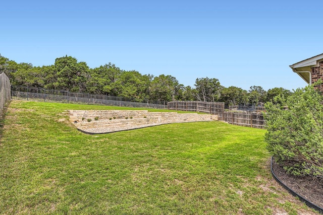 12383 Mesa Verde Dr, Austin, TX 78737 - view of fenced backyard