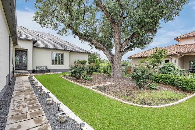 232 Cimarron Hills Trl E, Georgetown, TX 78628 - view of yard