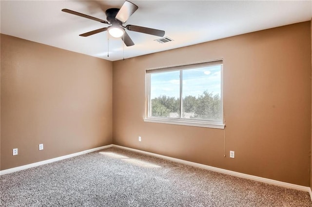 7500 Shadowridge Run Unit 47, Austin, TX 78749 - carpeted empty room with a ceiling fan and baseboards