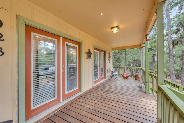928 Moccasin Trl, La Grange, TX 78945 - porch with french doors