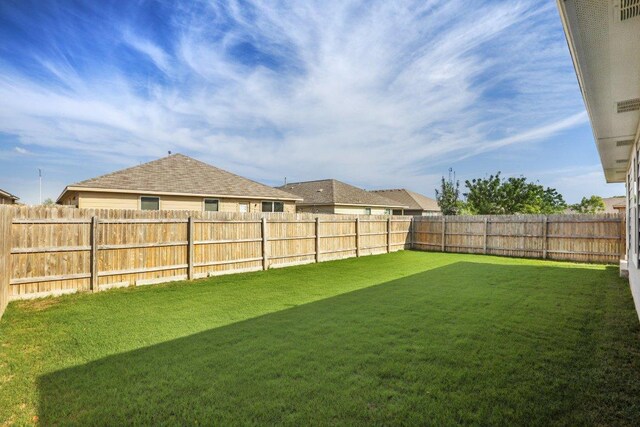 805 Red Tails Dr, Austin, TX 78725 - view of fenced backyard