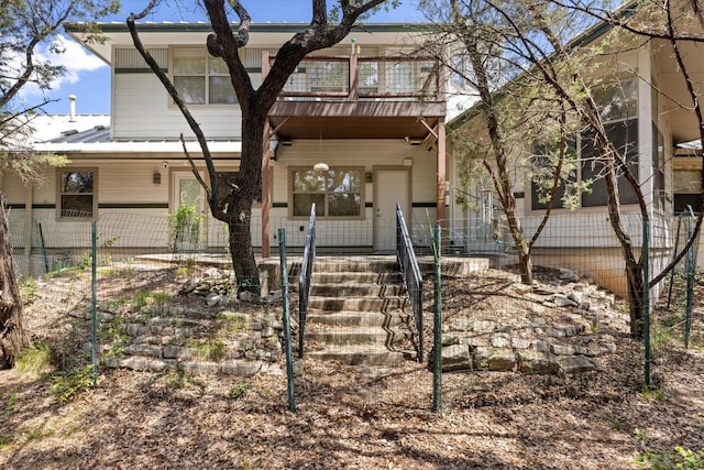 3805 Ranch Creek Dr, Austin, TX 78730 - view of front of property featuring covered porch