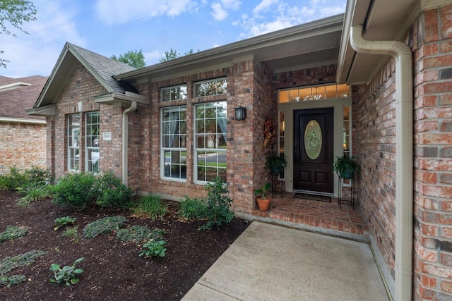 14932 Thatcher Dr, Austin, TX 78717 - entrance to property with brick siding and a shingled roof