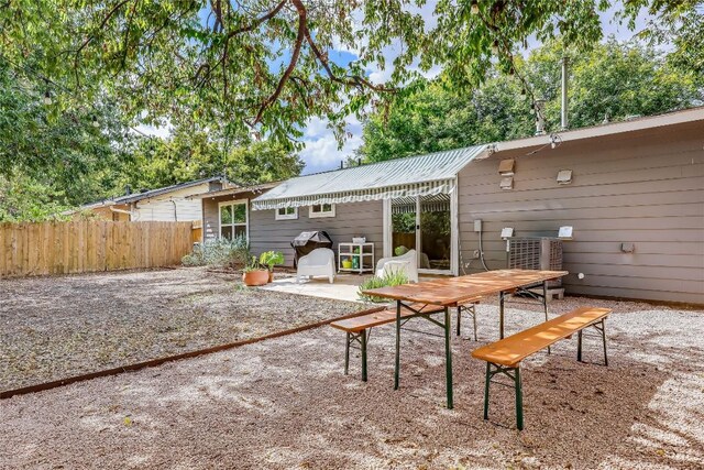 5317 Westminster Dr, Austin, TX 78723 - view of patio / terrace with outdoor dining area