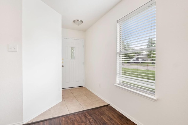 109 Onyx Lake Dr, Kyle, TX 78640 - entrance foyer featuring baseboards and wood finished floors