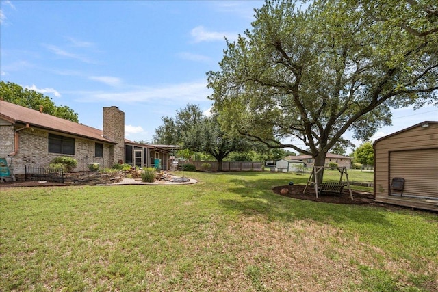 1601 Samoa Ct, Pflugerville, TX 78660 - view of yard with a shed