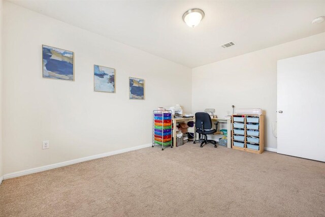 221 Pearl Way, Buda, TX 78610 - carpeted office space with baseboards