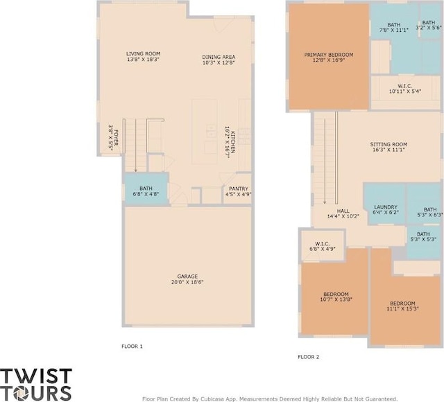 7506 Chesapeake Rail Ln, Austin, TX 78744 - view of property floor plan