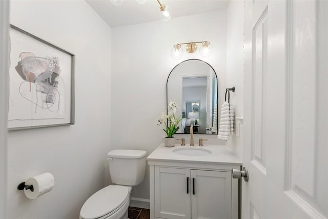 2518 Carlow Dr, Austin, TX 78745 - bathroom featuring toilet and vanity