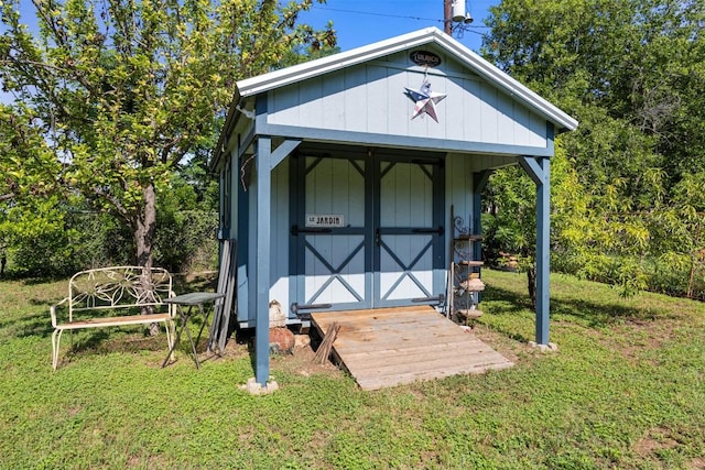 803 N Myrtle St, Georgetown, TX 78626 - view of shed