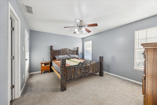 1220 Redstone Dr, Temple, TX 76502 - bedroom with carpet flooring and ceiling fan