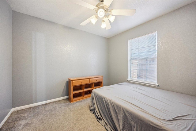 1220 Redstone Dr, Temple, TX 76502 - bedroom featuring light carpet and ceiling fan