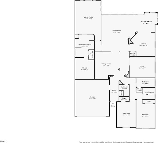 457 Monahans Dr, Georgetown, TX 78628 - view of room layout