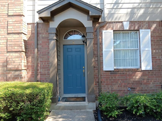 12401 Los Indios Trl Unit 9, Austin, TX 78729 - view of exterior entry with brick siding