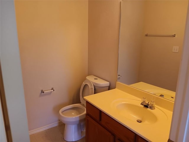 12401 Los Indios Trl Unit 9, Austin, TX 78729 - half bath featuring vanity and tile patterned floors