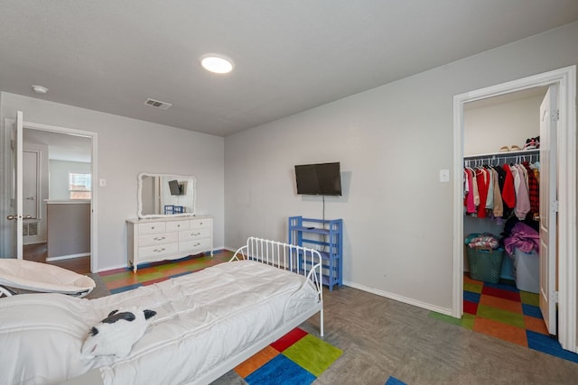808 Lonesome Lilly Way, Pflugerville, TX 78660 - bedroom featuring a spacious closet and a closet