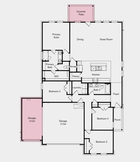 1700 Lorant Ln, Pflugerville, TX 78660 - view of property floor plan