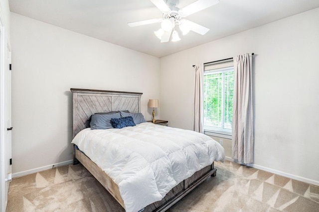 3 Stillmeadow Ct, The Hills, TX 78738 - carpeted bedroom featuring baseboards and a ceiling fan