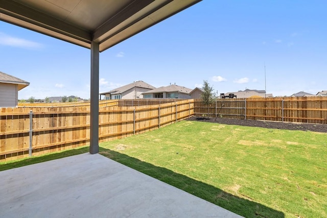 418 Darley Oak Dr, Dripping Springs, TX 78620 - fenced backyard with a patio and a residential view