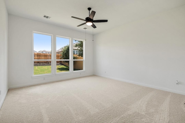 418 Darley Oak Dr, Dripping Springs, TX 78620 - unfurnished room featuring a ceiling fan and carpet floors
