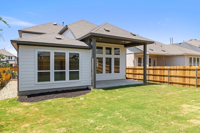 418 Darley Oak Dr, Dripping Springs, TX 78620 - back of property featuring a patio area