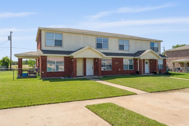 204 Meadowview Ln, Gatesville, TX 76528 - view of front of home featuring brick siding