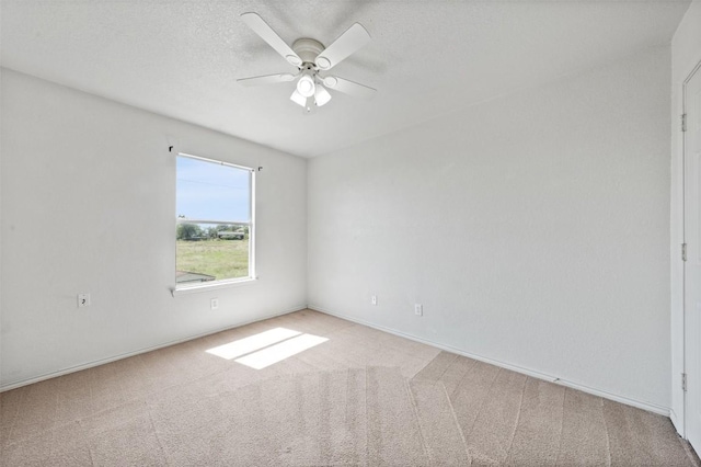 204 Meadowview Ln, Gatesville, TX 76528 - carpeted spare room featuring a ceiling fan and baseboards