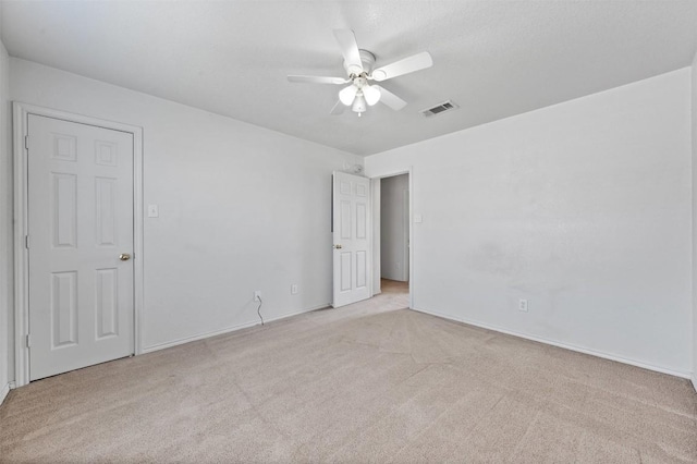 204 Meadowview Ln, Gatesville, TX 76528 - spare room with carpet and ceiling fan