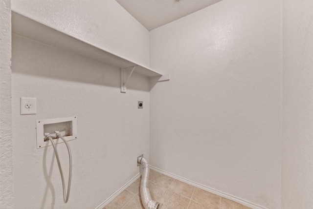 204 Meadowview Ln, Gatesville, TX 76528 - washroom with electric dryer hookup and hookup for a washing machine