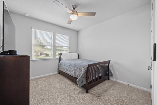 2424 Pecan Island Dr, Leander, TX 78641 - bedroom featuring carpet flooring and ceiling fan
