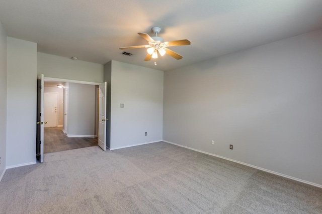 15737 Cadoz Dr, Austin, TX 78728 - carpeted spare room featuring ceiling fan and baseboards