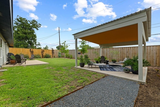 1909 Belford Dr, Austin, TX 78757 - fenced backyard featuring a patio area
