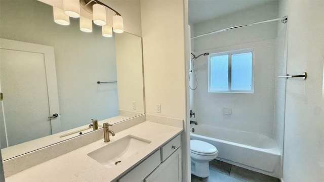 6800 Menchaca Rd Unit 31, Austin, TX 78745 - bathroom with vanity, shower / washtub combination, and tile patterned floors
