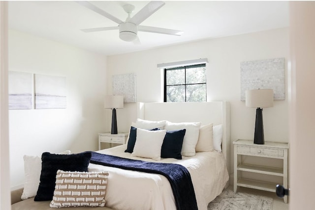 10501 Ronwood Dr, Austin, TX 78750 - bedroom with carpet flooring and a ceiling fan