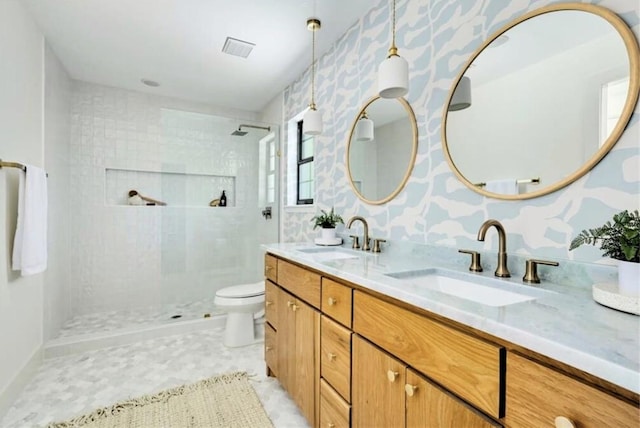 10501 Ronwood Dr, Austin, TX 78750 - full bath featuring a walk in shower and double vanity