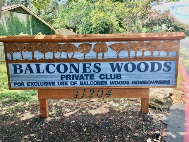 11303 Toledo Dr, Austin, TX 78759 - view of community / neighborhood sign