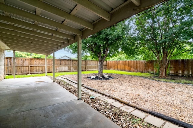 2306 Susan Ln, Leander, TX 78641 - fenced backyard featuring a patio