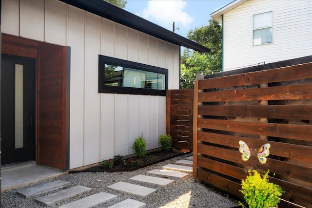 409 W 55th 1/2 St Unit 2, Austin, TX 78751 - view of home's exterior with board and batten siding