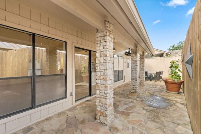 1108 Hi Stirrup Unit 12, Horseshoe Bay, TX 78657 - view of patio
