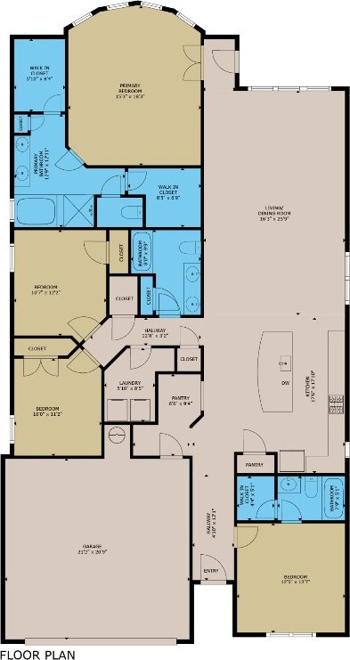 18211 Winnow Way, Pflugerville, TX 78660 - view of property floor plan