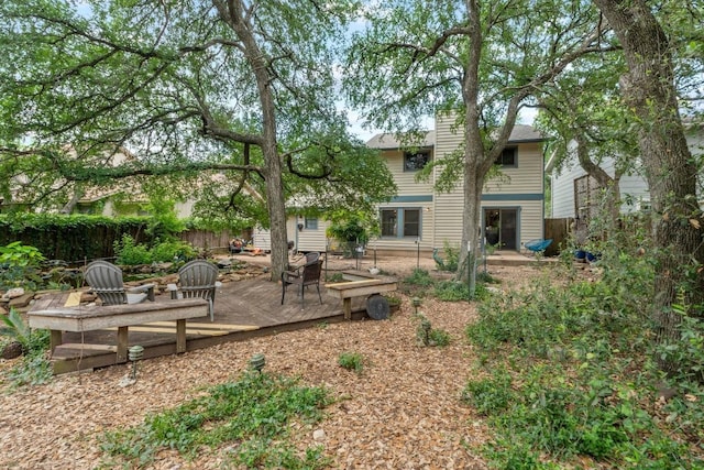 4304 Adelphi Ln, Austin, TX 78727 - rear view of house with a patio