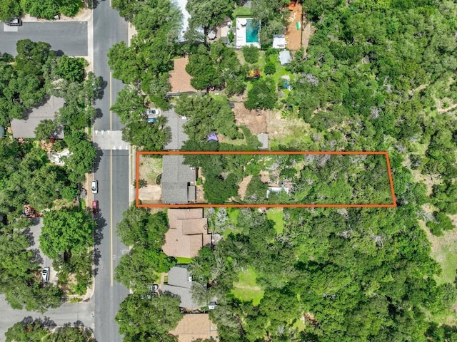 4304 Adelphi Ln, Austin, TX 78727 - aerial overview of property's location with property boundaries highlighted