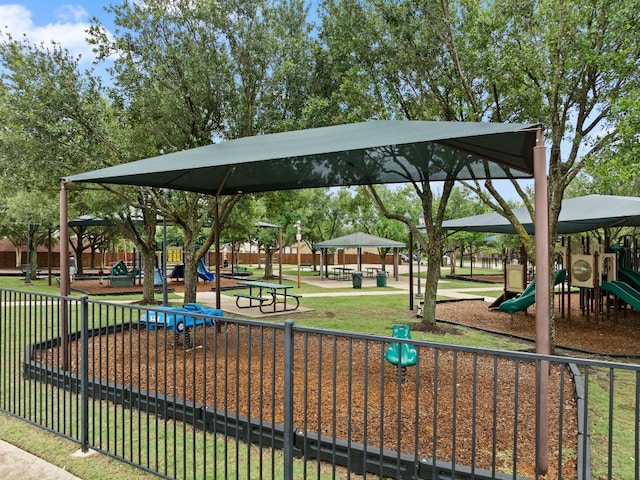 4410 Cisco Valley Dr, Round Rock, TX 78664 - view of property's community with a gazebo