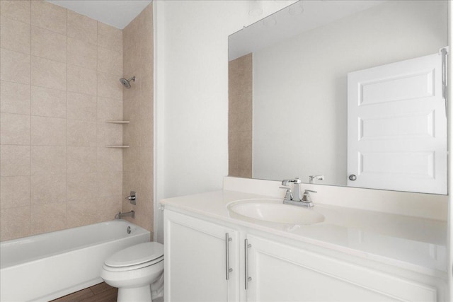 8213 Spire Vw, Austin, TX 78744 - full bathroom featuring vanity and tub / shower combination