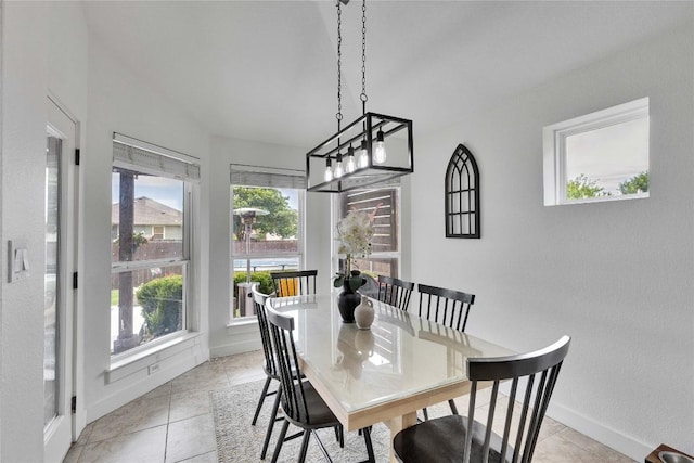 239 Holman Path, Hutto, TX 78634 - dining room with baseboards and light tile patterned floors