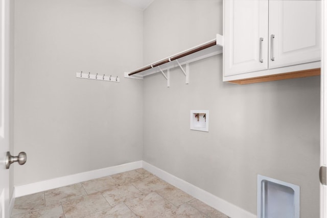 103 County Road 180 Unit 35, Leander, TX 78641 - washroom with hookup for a washing machine and cabinet space