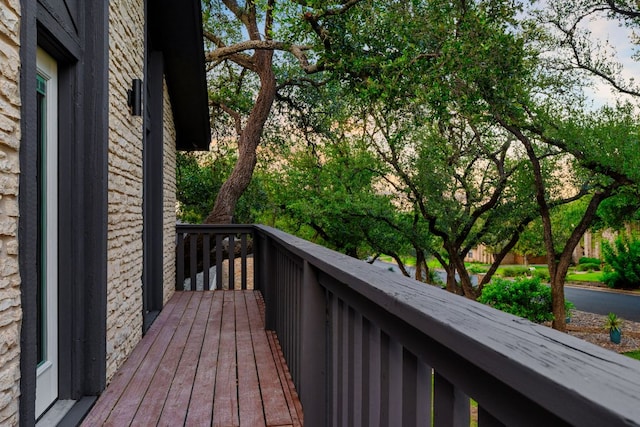 10006 Mandeville Cir, Austin, TX 78750 - view of wooden terrace
