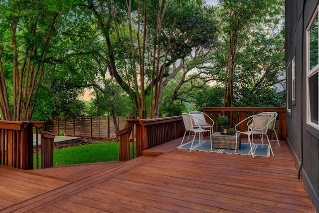 10006 Mandeville Cir, Austin, TX 78750 - view of deck
